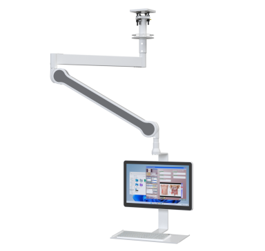 Ceiling mount kayboard and display